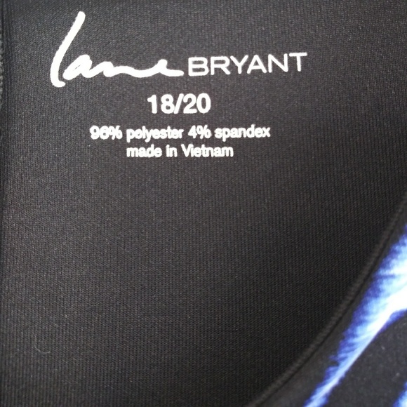 πHPπ NWOT Lane Bryant Scuba Blouse - Picture 5 of 5